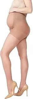 [MeMoi] Women's Light Support Maternity Pantyhose L/XL Honey Ma-403