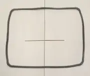 Genuine Smeg Oven Door Seal Gasket SFA63M3TVX SFA6500TVX SFA6603NR SFA6603NX