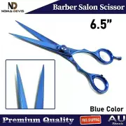 Barber Scissor 6.5 Inch Hair Cutting Barber Hairdressing Scissor Blue BEADEN®