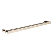 Meir Curvae Double Towel Rail 800mm Champagne MRTR-3D80N-CH