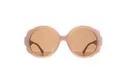 Chloe Sunglasses CH0120S 003 Matte Nude Brown