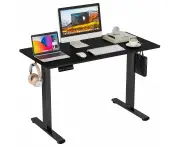 Giantex Electric Standing Desk Adjustable Sit Stand up Desk w/Control Panel Office Computer Gaming Desk