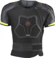 Zandona Netcube Pro, protector vest Level-2 , color: Black/Neon-Yellow , size: L