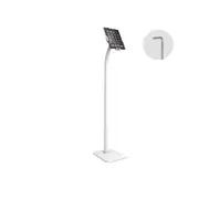 Brateck Universal Anti-Theft tablet floor stand compatible with most 7.9'-11' Tablets-White (LS)