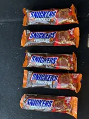 5x Snickers Pumpkins Chocolate Halloween Share Size 2.2 oz LIMITED Edt 04/25