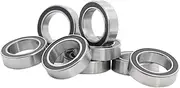 MR84RS Bearing 10PCS 4x8x3 mm ABEC-7 Hobby Electric RC Car Truck MR84 RS 2RS Ball Bearings MR84-2RS Black Sealed