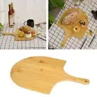 Durable Wooden Pizza Paddle Bamboo Pizza Cutting Board Cheese Serving Tray