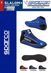 Sparco SLALOM+ AUTO RACING SHOES - AUTHORIZED USA DEALER - FREE SHIP 001274F