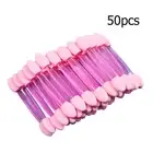50pcs Eye Shadow Brush Double Sided Beauty Women Makeup Brushes (Pink) AU
