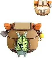 TSVSXS Cute Korok Case Compatible with Samsung Galaxy Buds3/Galaxy Buds3 Pro(2024) with Keyahcin, Cartoon Anime Yahaha Silicone Shockproof Protective Cover for Man Woman