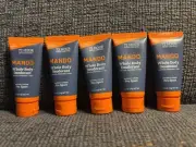 MANDO Deodorant Men Pro Sport 72HR Whole Body Cream TRAVEL Size LUME x5