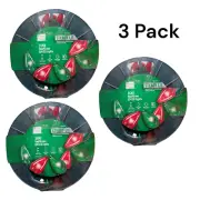 300 Count Red/Green C9 LED Lights Steady Lit 3 Pack Home Accents Holiday New