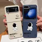 Astronaut Shockproof Case For Samsung Galaxy Z Flip6 Flip5 Flip4 Flip3 TPU Cover