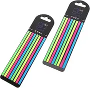 Generic 2pcs Notes Transparent Highlighter Strips Translucent Highlighting Strips Annotating Tabs Clear Note Book Highlighter Holder Yellow Highlighter Strips Mystery Tape The Pet