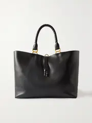 Chloé - + Net Sustain Marcie Large Leather Tote - Black - One size