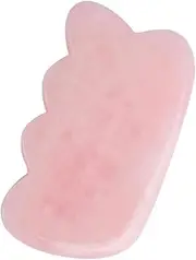 VICASKY 1PC Wave Shaped Facial Massage Tool Natural Scraping Board for Skin Nourishment and Hydration for Womens Skincare Routine Portable Massaging Tool