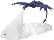 RAYWE 3D Printing Ice Dragon Fire Lamp Warm Night Light USB Rechargeable Home Decoration Kids Gift