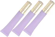 minkissy 3pcs Frosted Eye Cream Bottle Tools Hose Essential Oils Essential Oil Container Eye Cream Tube Empty Portable Eye Cream Tube Empty Eye Cream Tube Travel Squeeze Tube Filling Purple