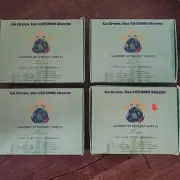 4 Boxes Go Green Laundry Cotomo Detergent Sheets - 256 Loads Of Laundry Total