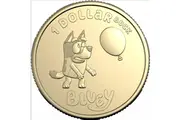 $1 2024 Bluey Dollar Buck Bluey with Balloon NEW from RAM Bag AUS One Dollar Coin
