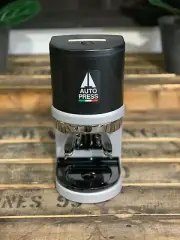 AUTO PRESS AUTOMATIC BRAND NEW BLACK ESPRESSO COFFEE TAMPER TAMPING MACHINE