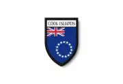 Patch Termocollant Edge Embroidered Flag Printed Islands Cook
