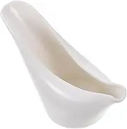 HOLIDYOYO Modern Ceramic Milk Storage Container Elegant Gravy Boat Porcelain Sauce Jug White Milk Cup for Home Restaurant
