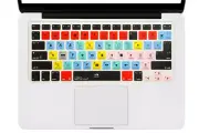Silicone Keyboard Cover w/ Photoshop Shortcuts for MacBook Por Air 13 14 15 17