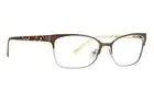 Vera Bradley Carianne Eyeglasses Mocha & Mint