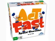 Outset Media Act Fast Speed Charades Game 4-10 Players Ages 10+ (OUT10970)