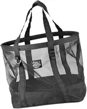 [Frediuo] Camping Tote Bag Mesh Beach Bag Cooking Utensils Bag Organizer Gear Storage Bag Toiletry Bag for Backpacking Cooking Barbecue