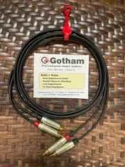 Gotham Twin Stereo Interconnect Cable 3 Ft.