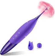 Adult Sex Toys for Women Couples - High Frequency Powerful Female Vibrating Clitoral G spot Vibrator Stimulator With Whirling Motion, purple