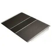 24" x 36" Silver Spring Aluminum Solid Threshold Ramp