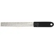 Stainless Steel 13" Soft Grip Cheese Grater With Citrus Zester Blade NEW ON CARD