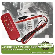 Car Battery & Alternator Tester for Peugeot 5008 12v DC Voltage Check (for: Peugeot)