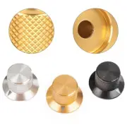 Aluminum Potentiometer Knob 6mm Shaft Hole CNC Machined Easy Installation
