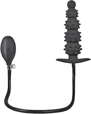Silicone Anal Plug Adjustable Silicone Anal Beads Butt Plug with 5 Beads Anal Plug for Anus Vagina Expansion Sex Toy for Women Men Couples