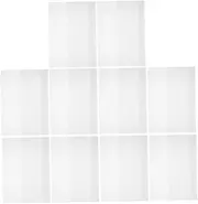 Gadpiparty 10Sheets Book Protector Pouch and Reusable Book Cover Sleeve for School Textbooks Book Cover for