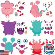 Zonon 24 Pack Valentines Day Cards Craft Kits for Kids, DIY Craft Ornament Va