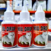 6 x Miu drops Broad Spectrum Antibiotic For Cat 30 ml