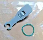 2 X Disposable Body Piercing Clamps, Small Singles Tongue Ear Lip Labia EYEBROW