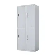 Four-Door Office Gym Shed Storage Locker