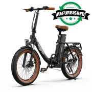 [EU DIRECT] Refurbished Onesport OT16-2 Electric Bike 48V 17AH Battery 250W Motor 20inch Tires 60-120KM Max Mileage 100K