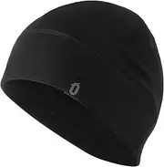 [GEAR WEAR] Gearwear Cycling Running Beanie,Eco-Friendly Skull Cap Lightweight Soft Warm Lined Thin Beanie for Ski Snowboarding Hiking Motorcycle Sports Cap for Men Women Winter, Black, One size
