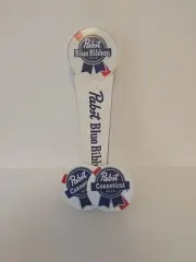 Pabst Blue Ribbon Neighborhood 10.5" NEW IN BOX Beer Tap Handle Bar Keg Sign