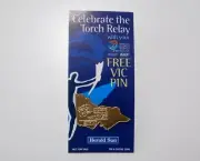 Sydney Olympic 2000 Games Olympic Torch Relay Victoria Pin