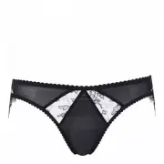 Agent Provocateur Deanna Black Brief AP4 Large NWT $165