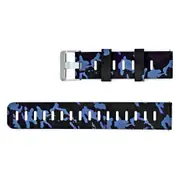 Camouflage Unique Design Watch Band for Amazfit GTS Smart Watch MC-BLUE COLOR