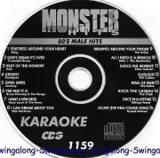 MONTER HITS 80's MALE HITS Karaoke CD+G VOL-1159 PHIL COLLINS,JOURNEY,InSleeve